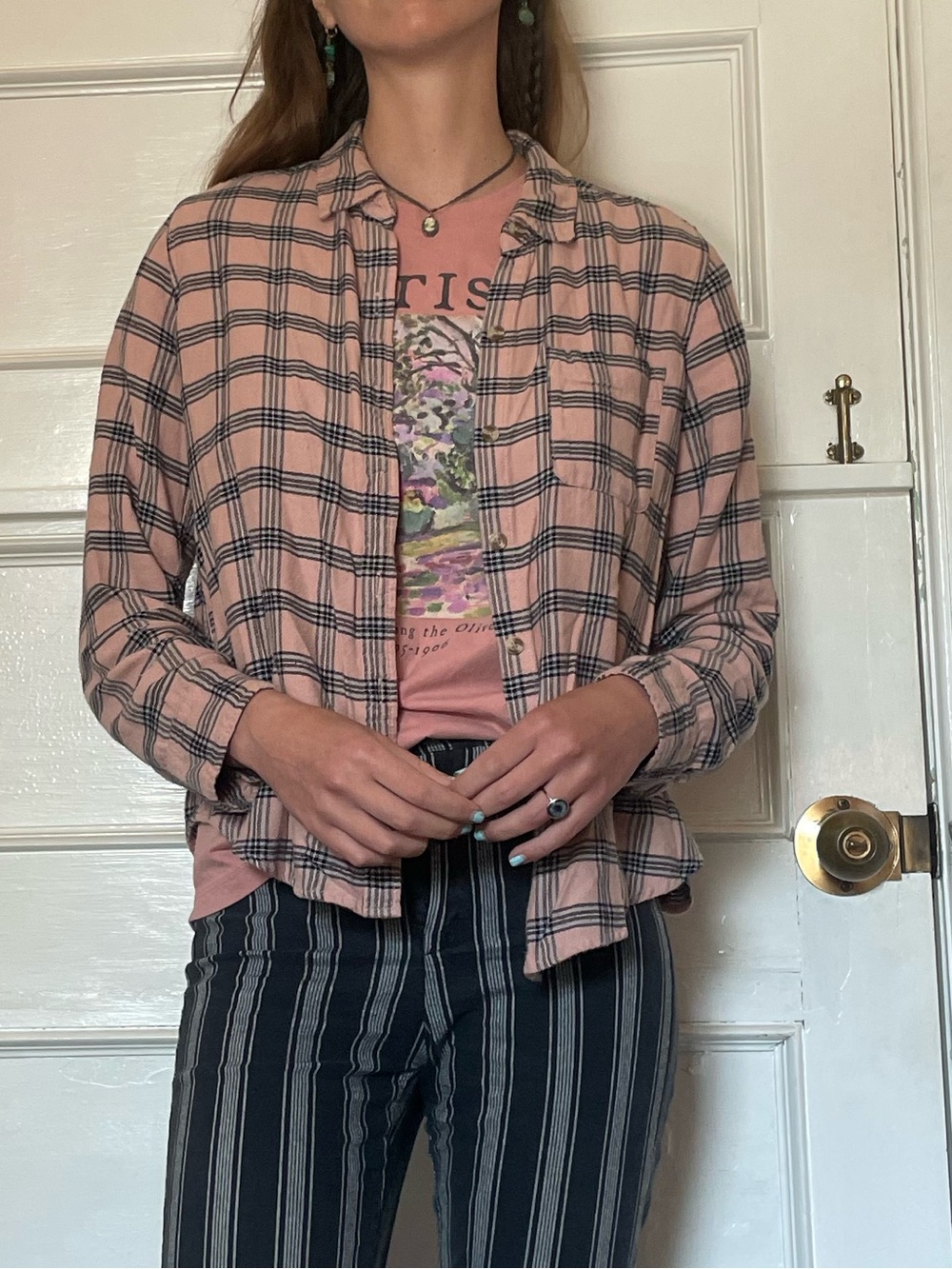 Well-Loved Plaid Lightweight Flanel Size Small